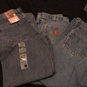 Lot-Carhartt jeans 3 pair